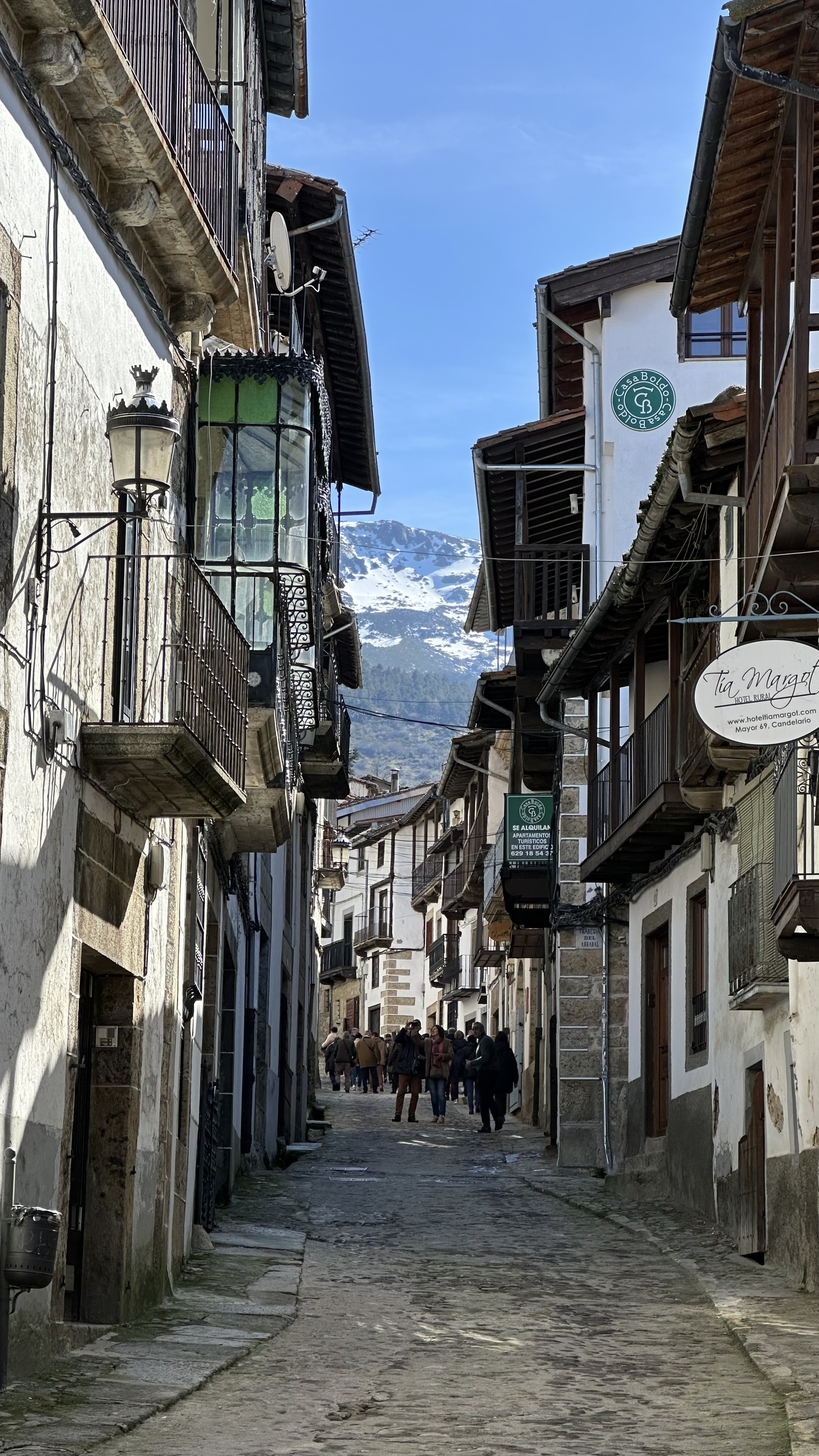 Stone street in Candelario